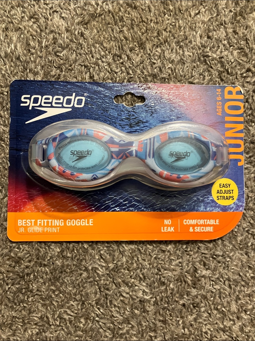 NWT Speedo Junior Kids Swim Goggles